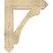 Ekena Millwork Legacy Arts & Crafts Rough Sawn Bracket, Douglas Fir, 6"W x 30"D x 36"H BKT06X30X36LEC03RDF - alternate 4